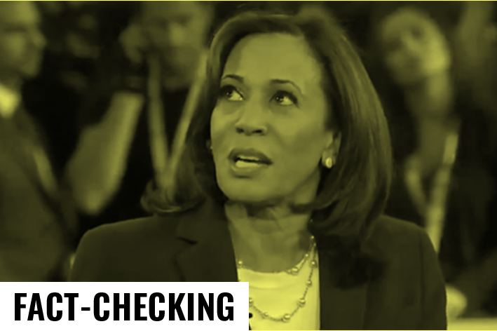 Capture d'écran interview Kamala Harris