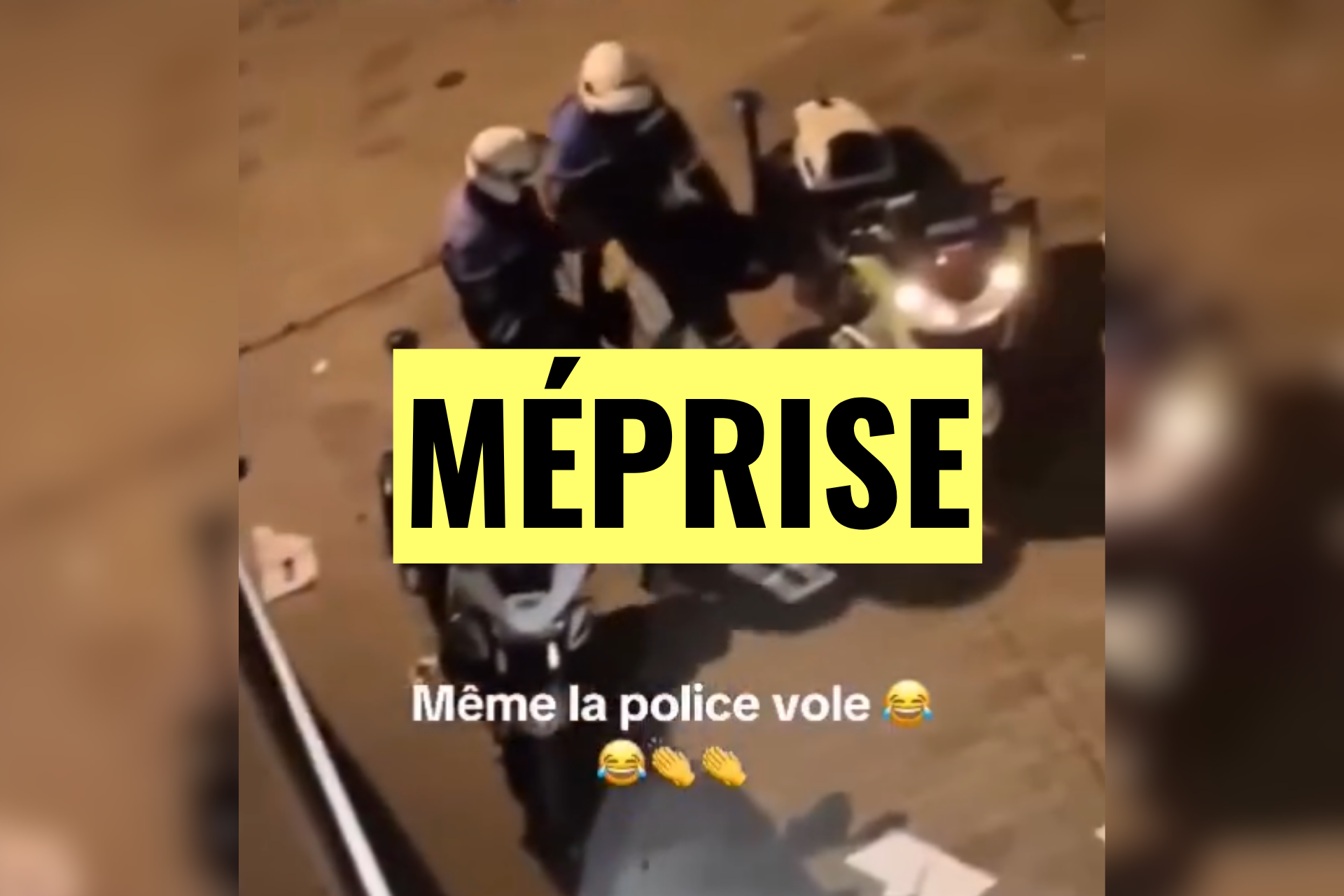 Redeacted Template Mobilisation du 17 octobre : des policiers ont-ils pillé un magasin à ...